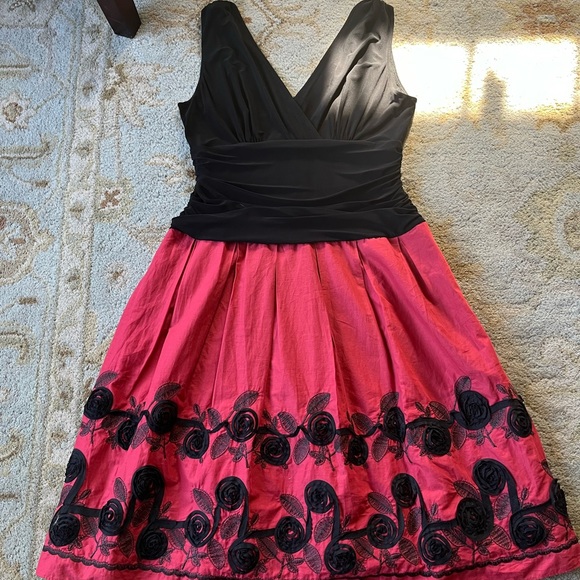 S.L. Fashions Fit and Flare Cocktail Dress - Picture 2 of 11